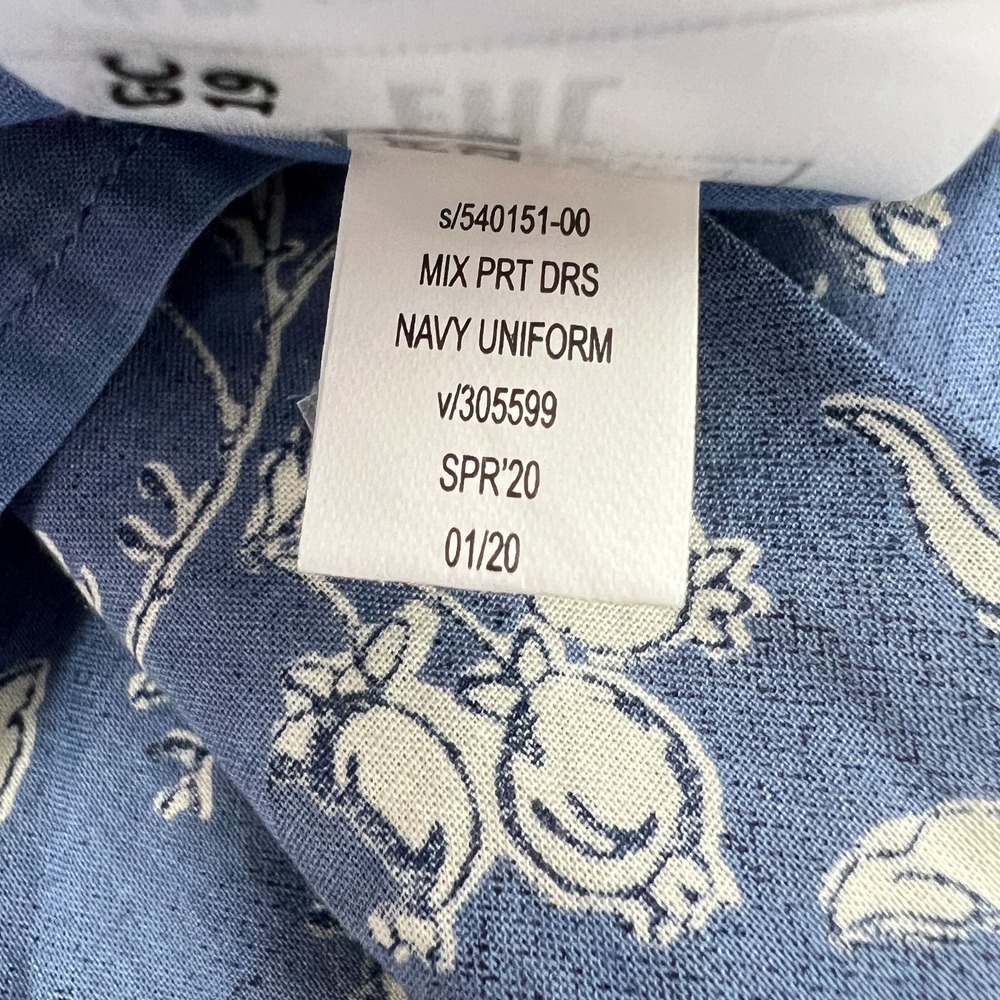 GAP Kids Blue and White Sundress Sleeveless Cottagecore Size Medium - Picture 11 of 12